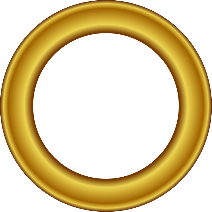 Gold Frame Circle 1 Clip Art Download