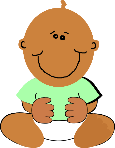 free clipart african american baby boy - photo #14