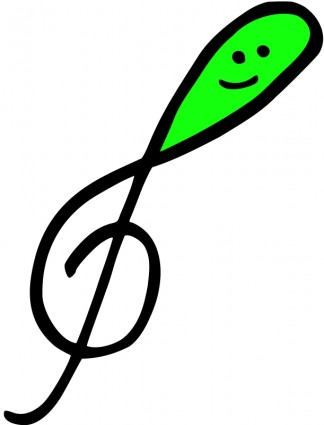 Treble clef and music notes Free vector for free download (about 6 ...