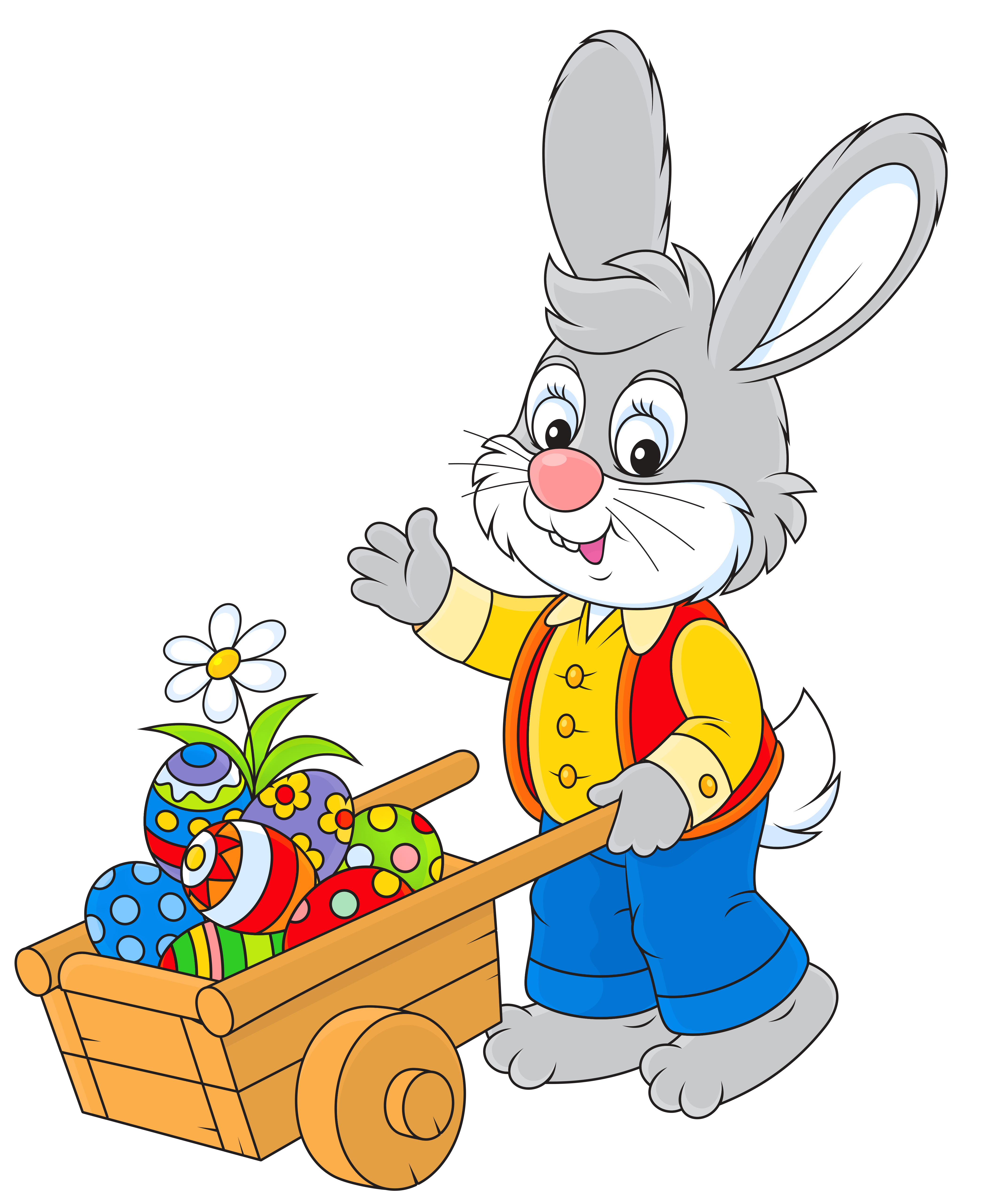 free animated clip art easter bunny - photo #11