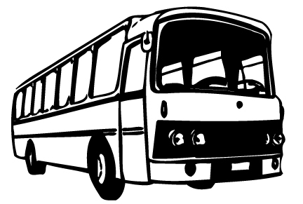 Bus : crbus1 : Classroom Clipart