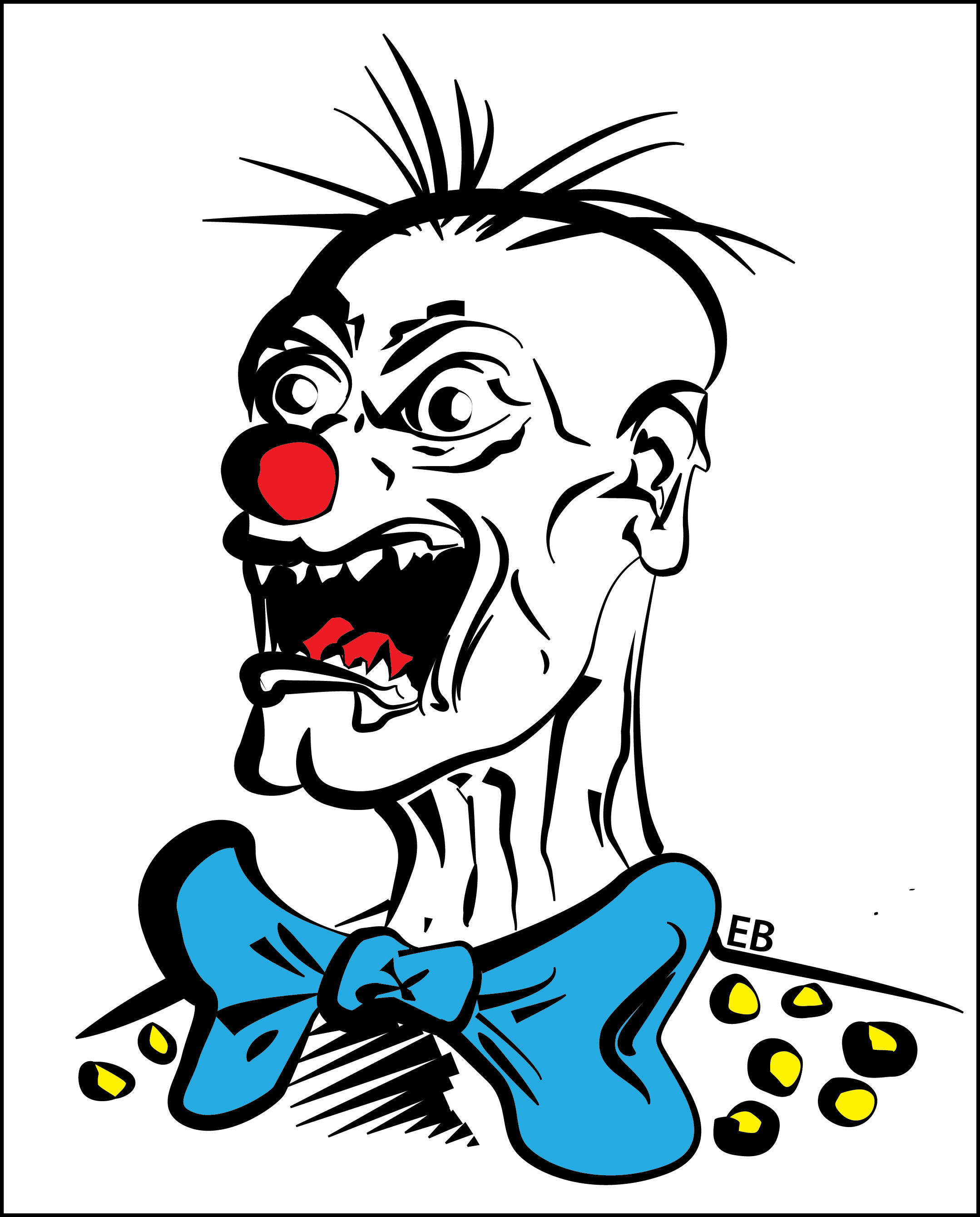 zombie clown by NabuCoo | Shadowness