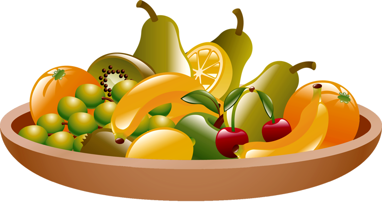 Fruit Bowl Clipart - Gallery