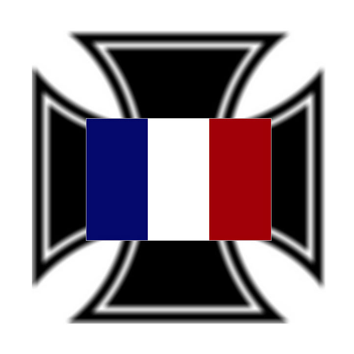 French (Nazi Endorsed) Croix De Guerre Awarded to Vichy French ...