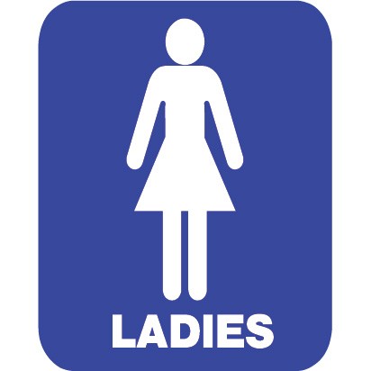 Toilet Woman Sign - ClipArt Best