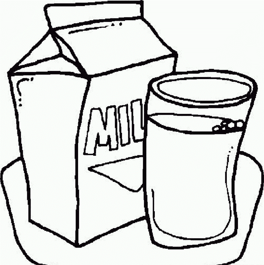 cup of milk clipart - photo #2