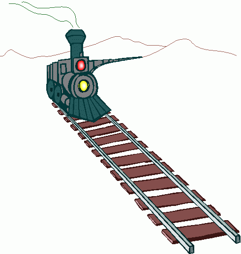 free animated train clipart - photo #27