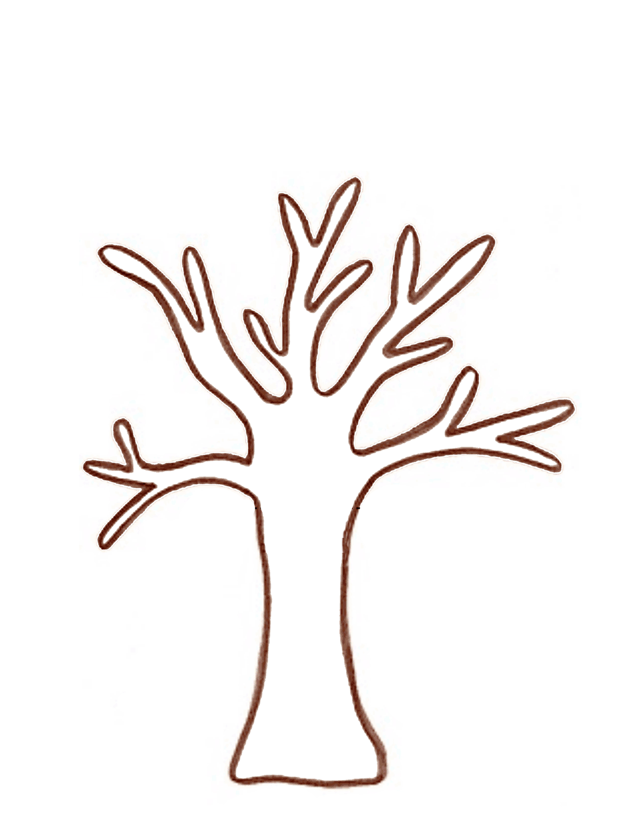Handprint Template Printable Cliparts co