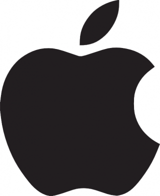 Apple Logo clip art | WALLPINES.