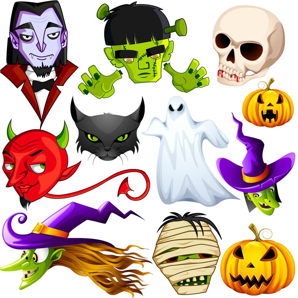 clipart halloween monsters - photo #44