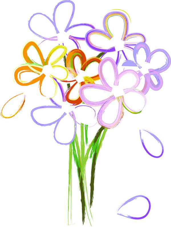 Flowers clip art wallpaper | Free Reference Images