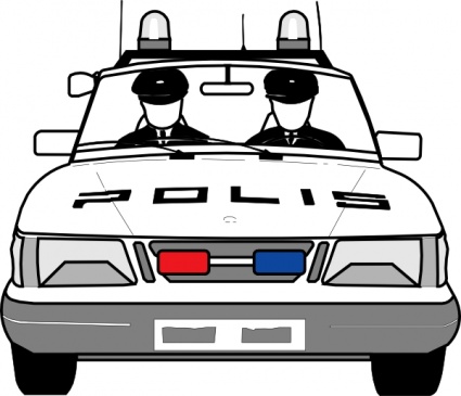 Cartoon Police Car - Cliparts.co