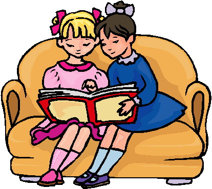 Family Reading Together Clipart | Clipart Panda - Free Clipart Images