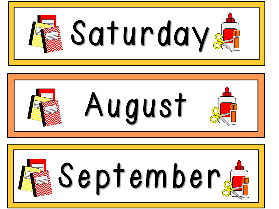 KinderMyles: Counting Kids, Calendar Pieces and Friday Freebie