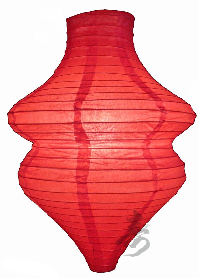 Red Beehive Paper Lantern