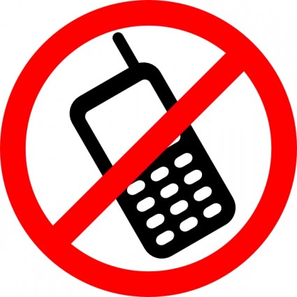 No cell phone sign Free vector for free download about (3) Free ...