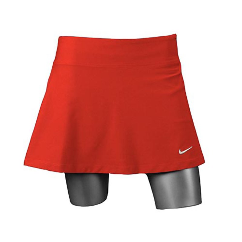 nike tennis skirt red