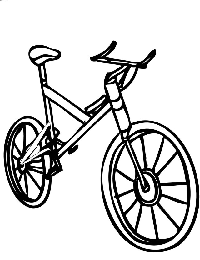 Free Printable Bicycle Transportation Coloring Pages For Kids ...
