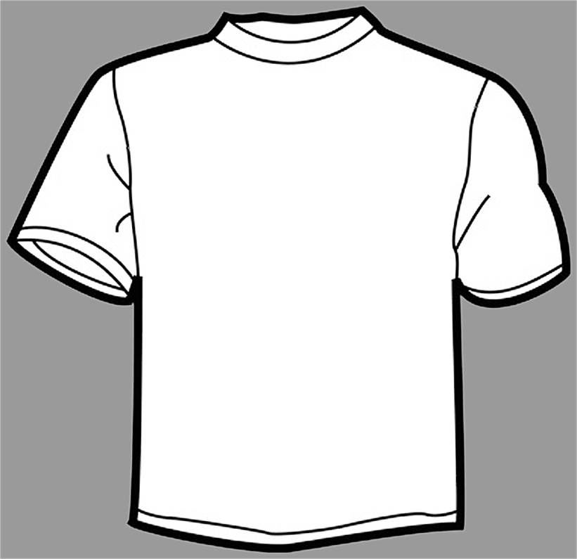 Shirt Outline Template - ClipArt Best