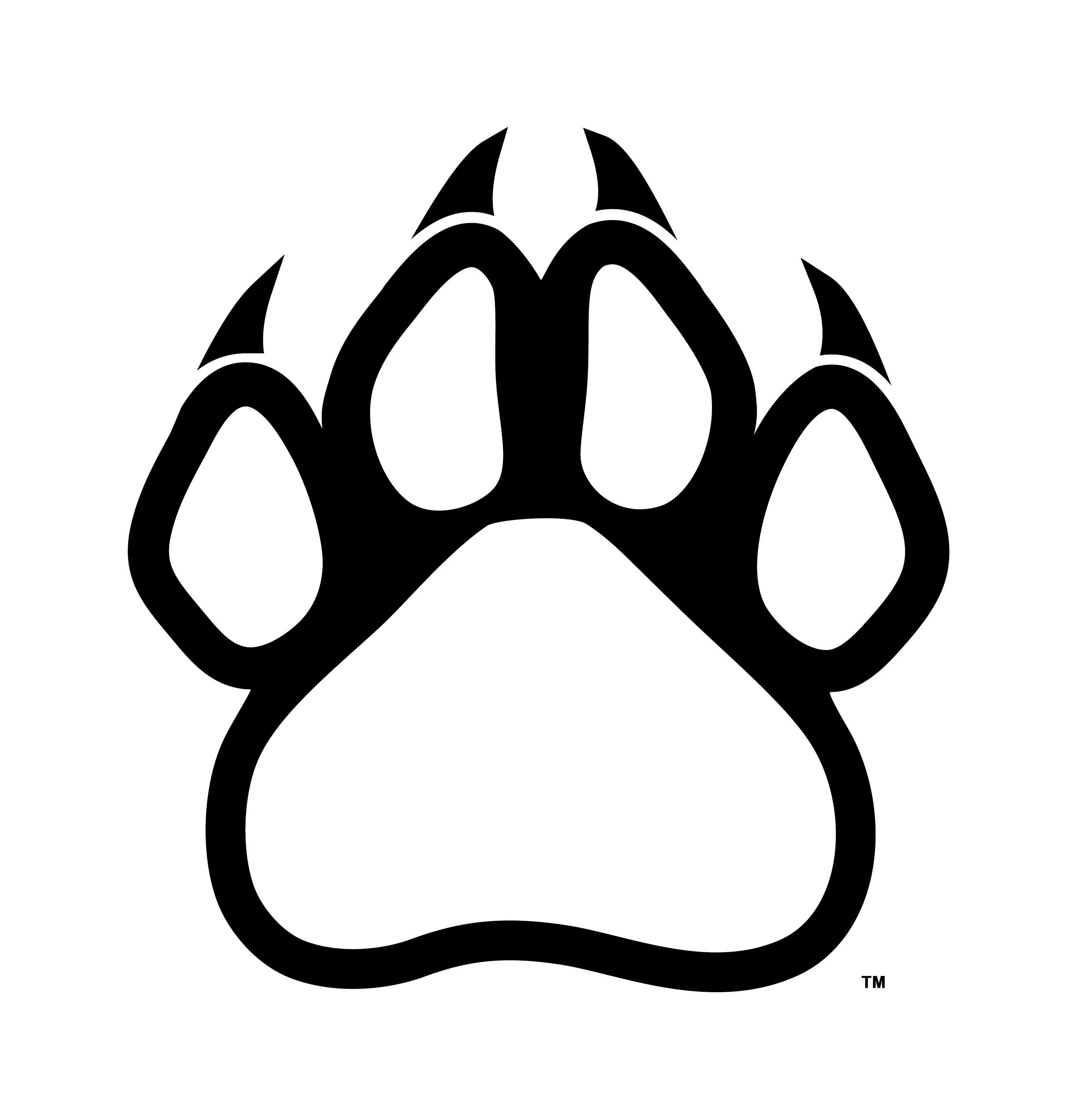 Wolf Paw Logo - ClipArt Best