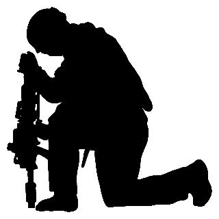 Soldier Silhouette - ClipArt Best