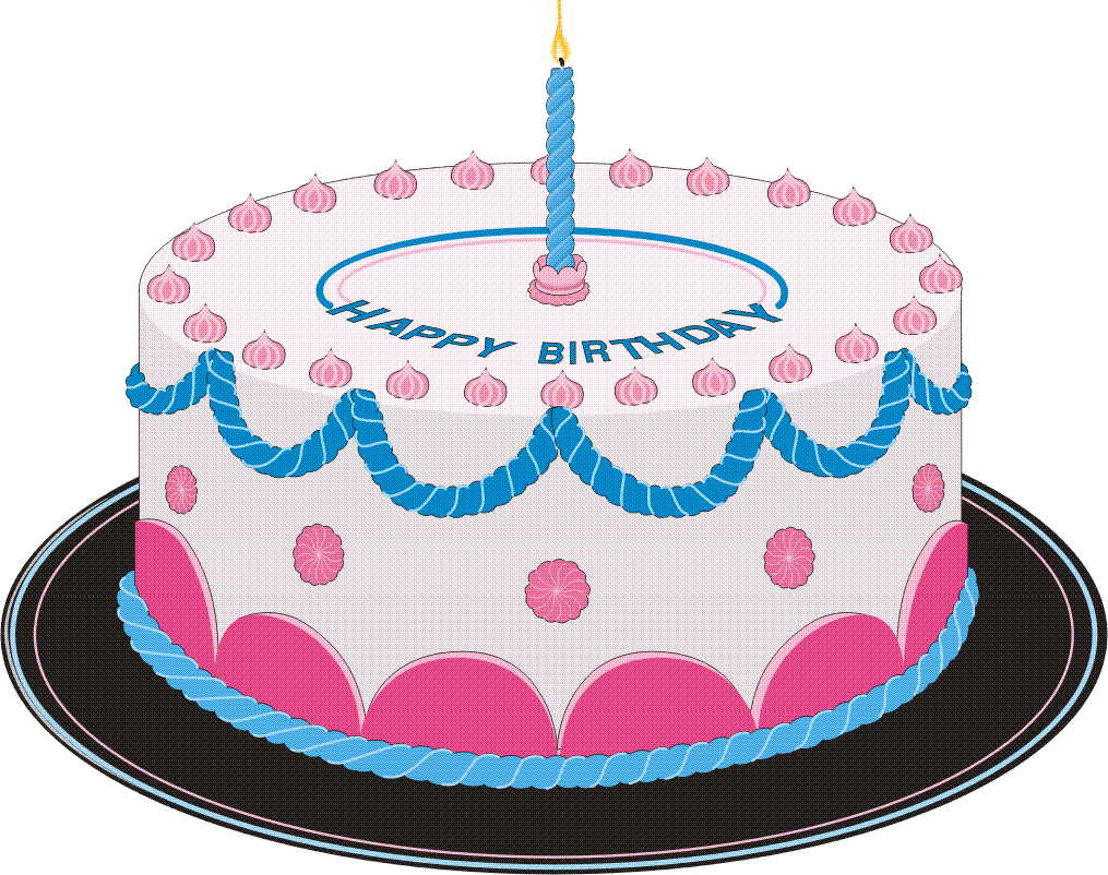 Pink Birthday Cake Clipart | Clipart Panda - Free Clipart Images