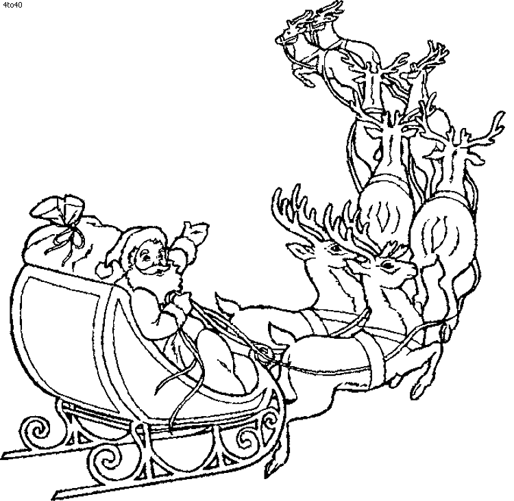 Christmas Day Coloring Book, Christmas Day Coloring Pages ...