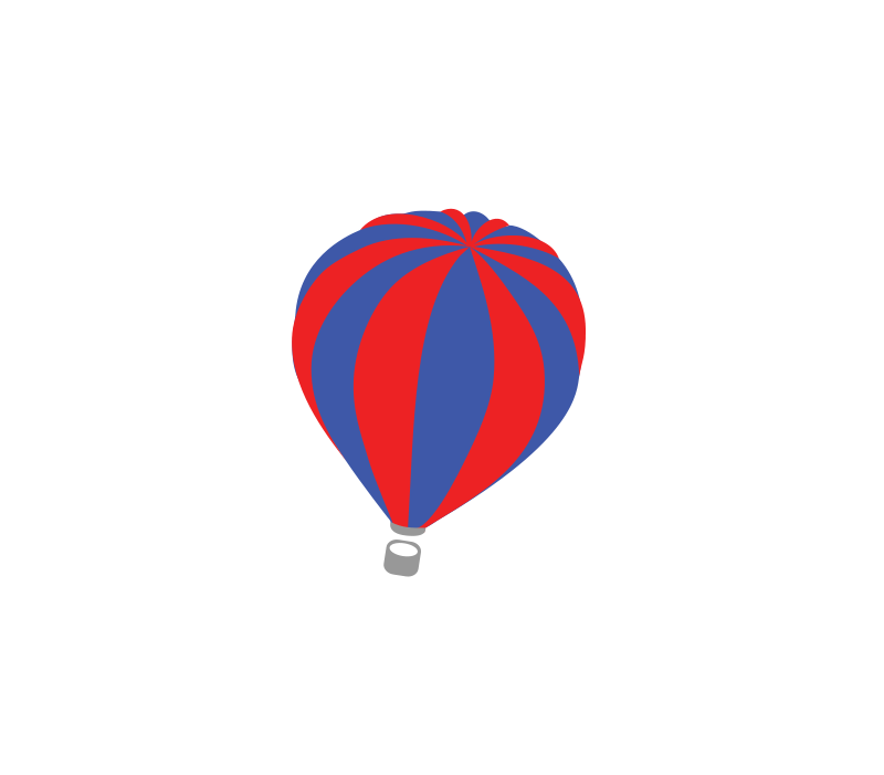 Hot Air Balloon Free Vector / 4Vector