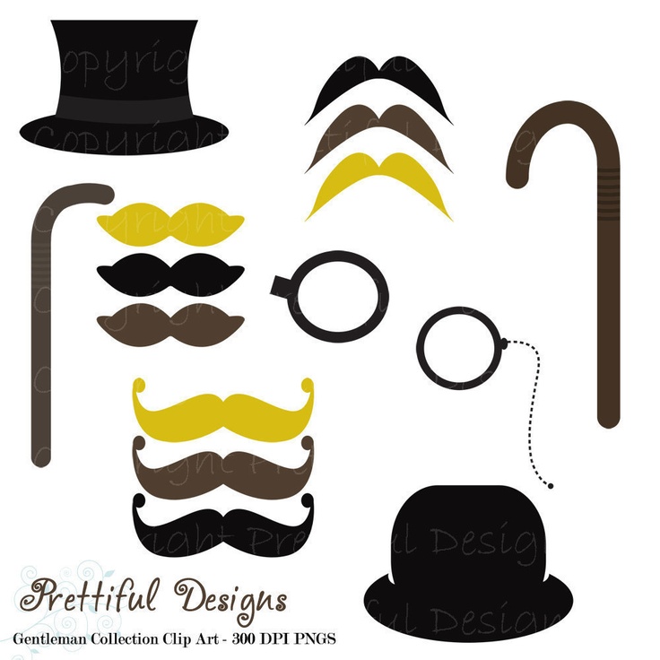 clipart top hat and cane - photo #25