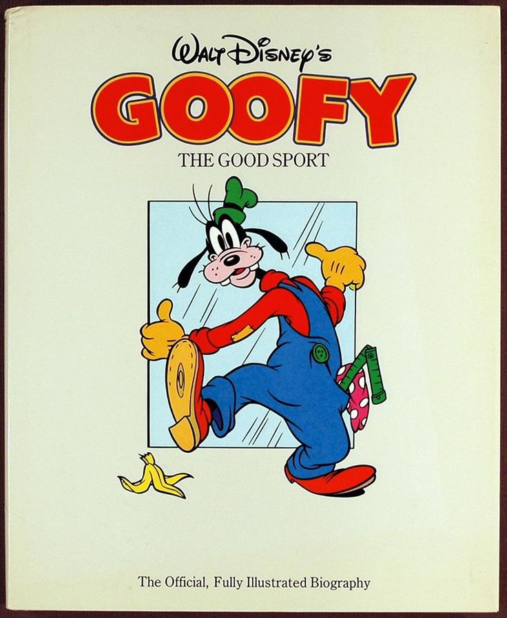 Walt Disneys Goofy The Good Sport | Animation Related Books | Pintere…