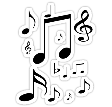 Music symbols and notes" Stickers by connor95 | Redbubble ...