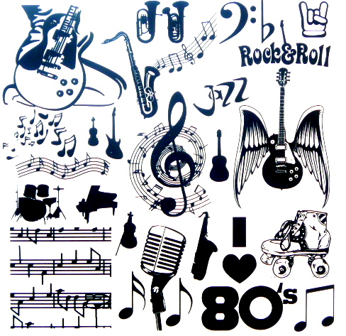 Decal-Musical Symbols