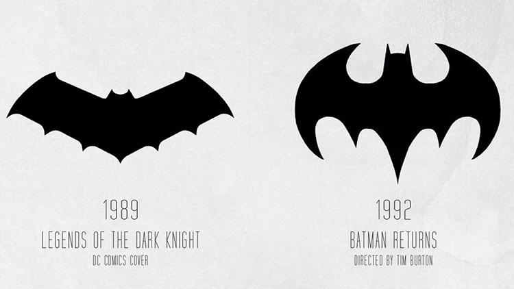 Infographic: The Evolution Of The Batman Logo, From 1940 To Today ...