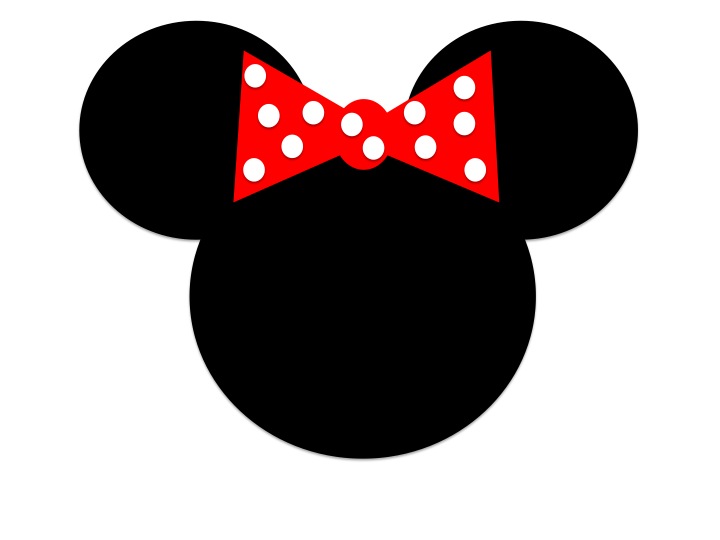 Minnie Mouse Head Silhouette Clipart - Free Clipart