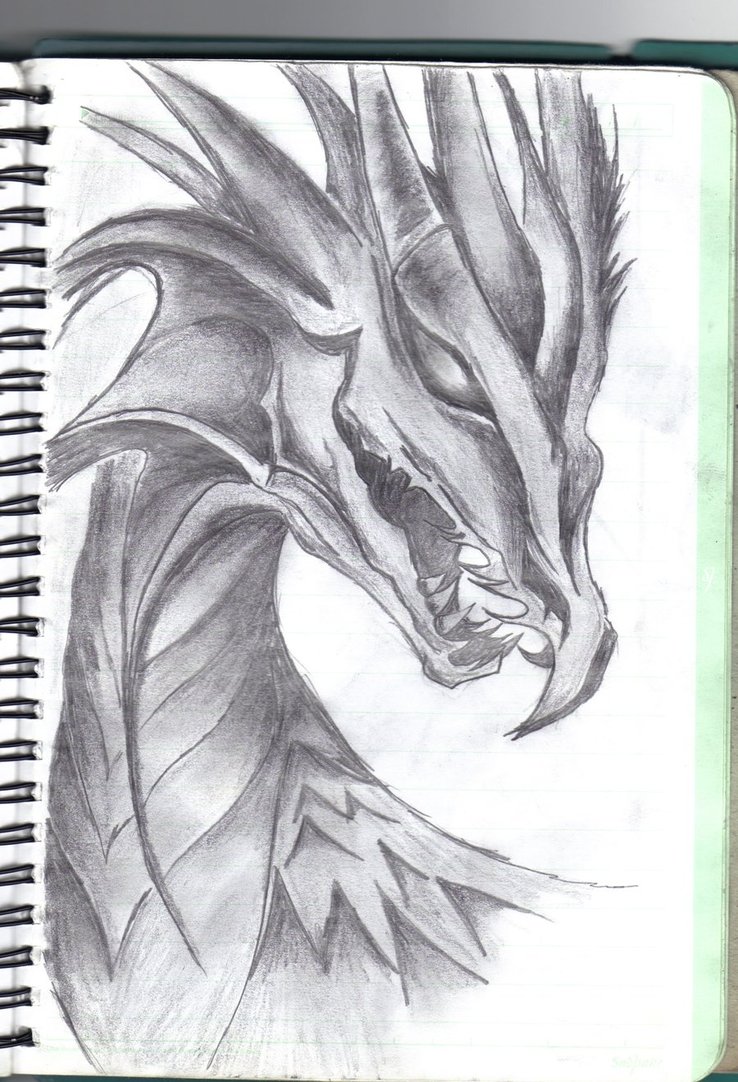 Drawings / Mythical Dragon by DigitalSys on DeviantArt