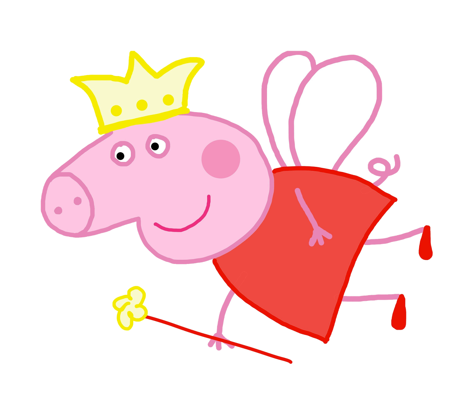 Peppa Pig The Fire Engine Page 2 Images Clipart - Free Clip Art Images