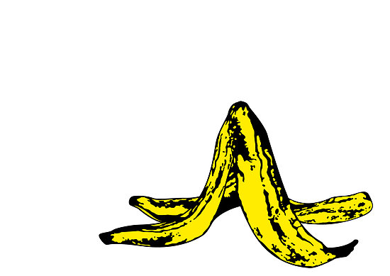 Banana Peel" by SJ-Graphics | Redbubble