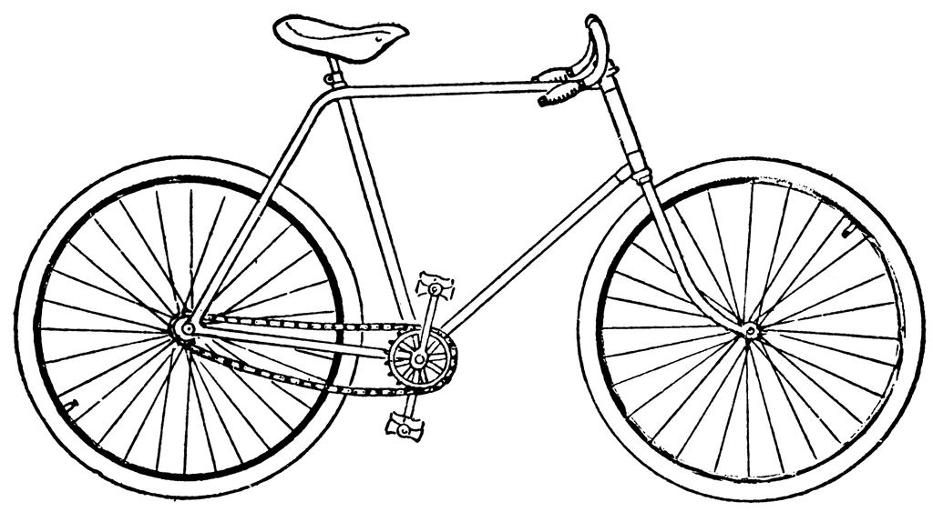 clipart picture of a bike - photo #19