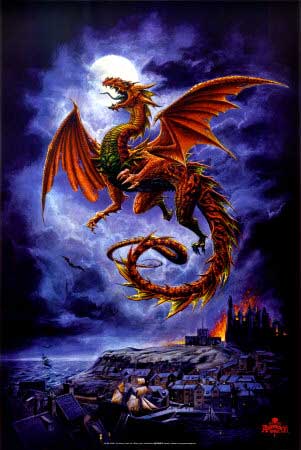 Dragons, fire-breathing monsters - The Mythical Dragon Home Page ...
