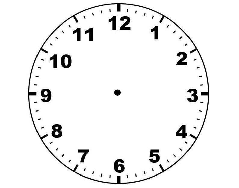 free clipart clock without hands - photo #24