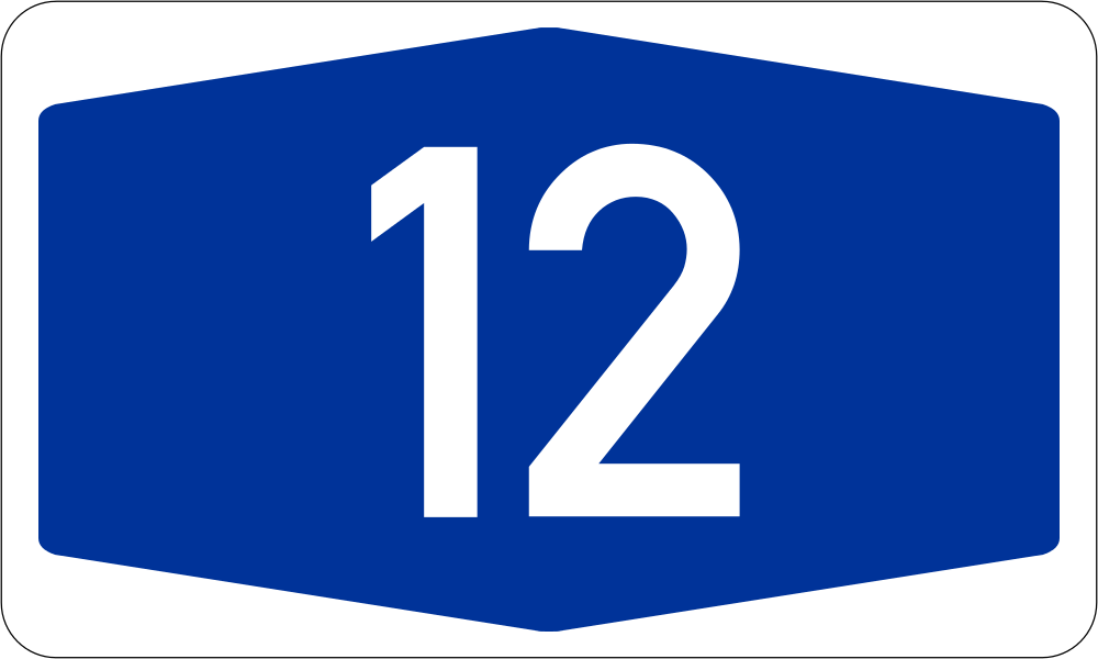 File:Bundesautobahn 12 number.svg - Wikimedia Commons