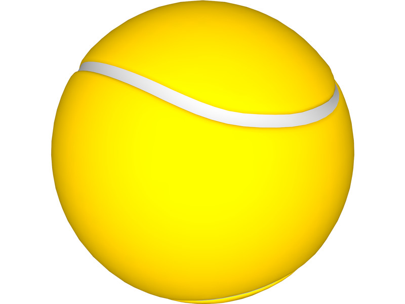 Tennis Ball 3D Model Download | 3D CAD Browser