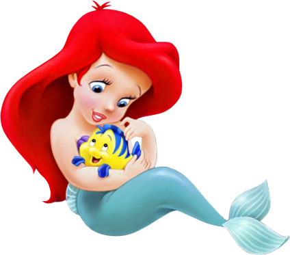 Free Disney's Little Mermaid Princess Ariel Clipart --> Disney-