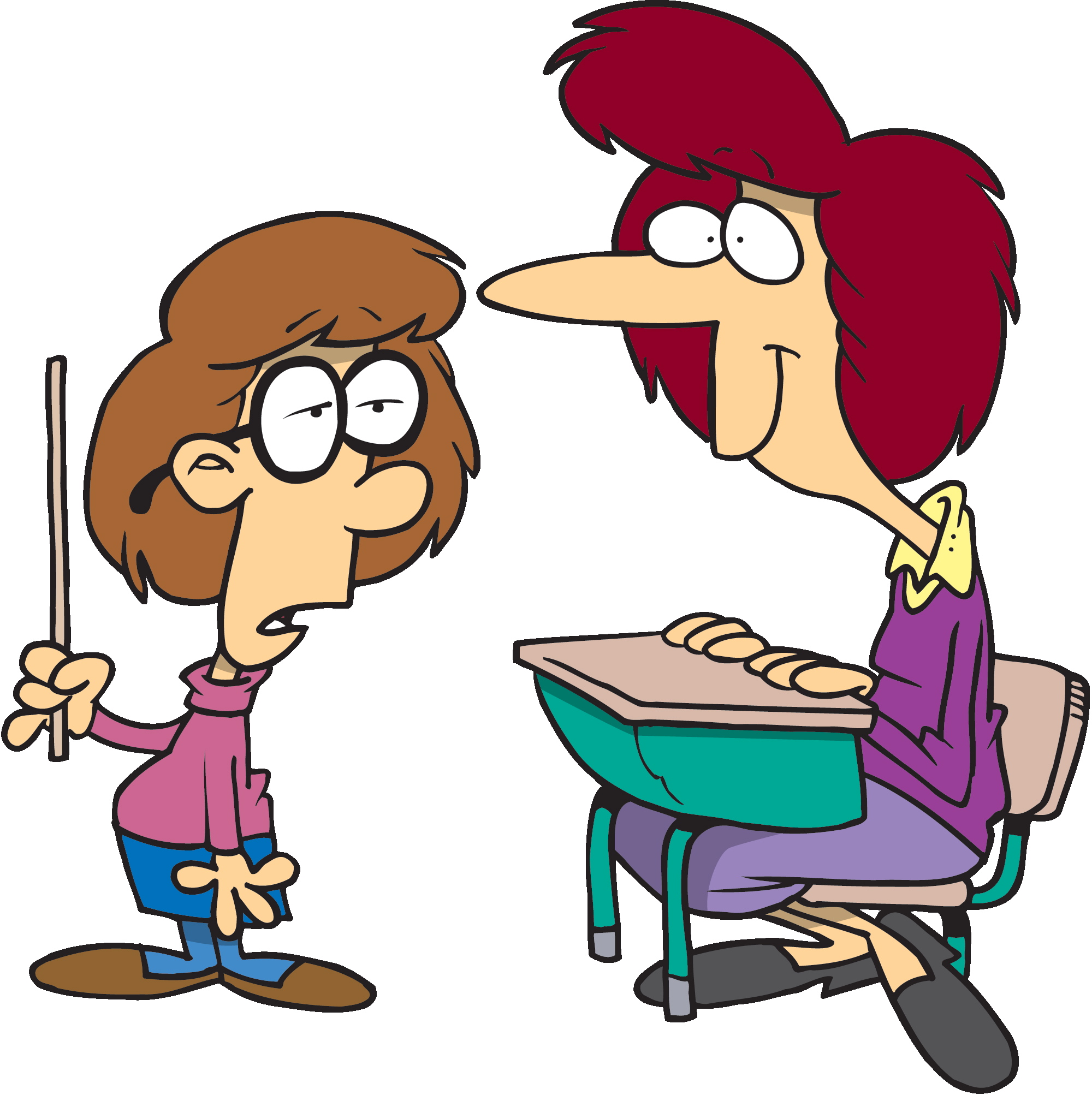 clipart picture of teacher and student - photo #29