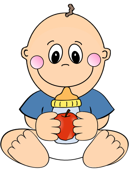 baby eating clipart - photo #13