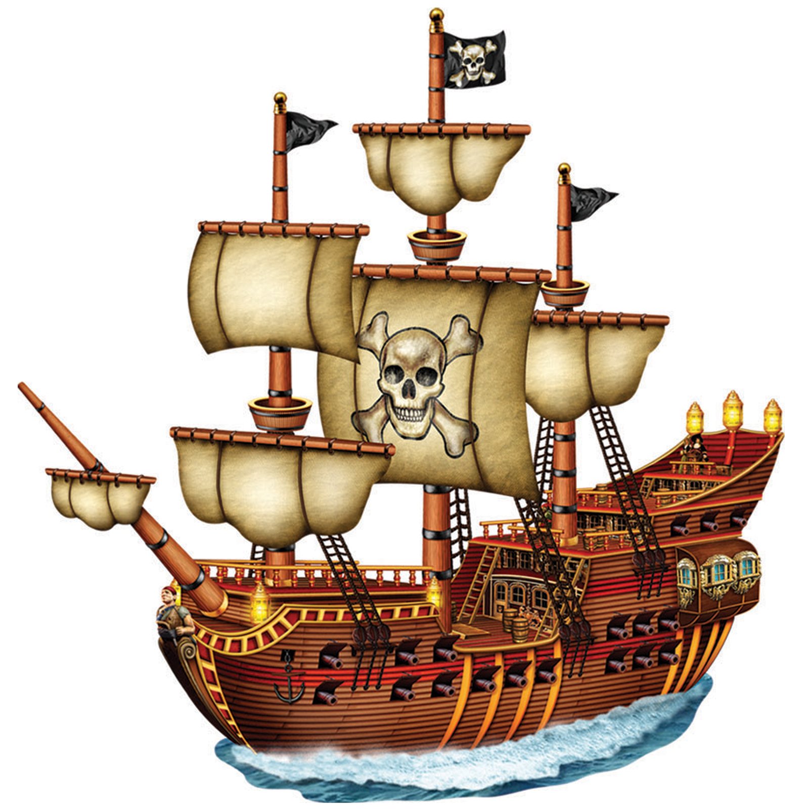 Free Pirate Ship Clipart - ClipArt Best