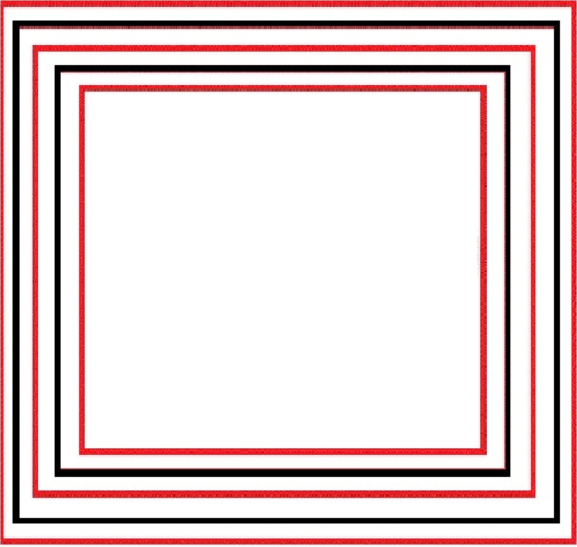 Printable Colorful Red Black Frame Page Borders Design HD