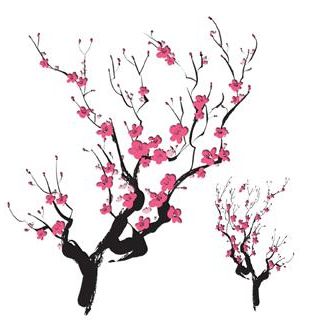 Japanese Cherry Blossom Clip Art okwall | Cherry Blossom |