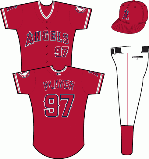 Los Angeles Angels Alternate Uniform - American League (AL ...