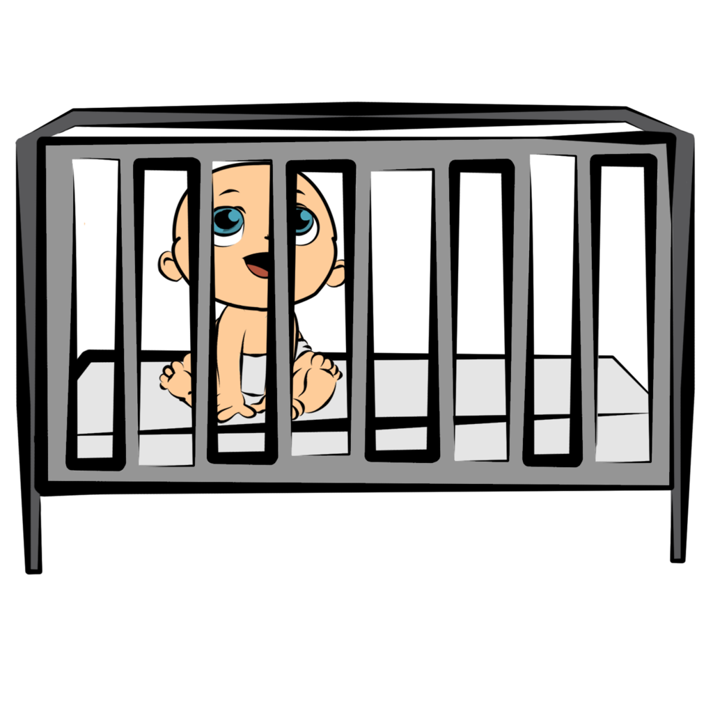 free clipart baby crib - photo #2